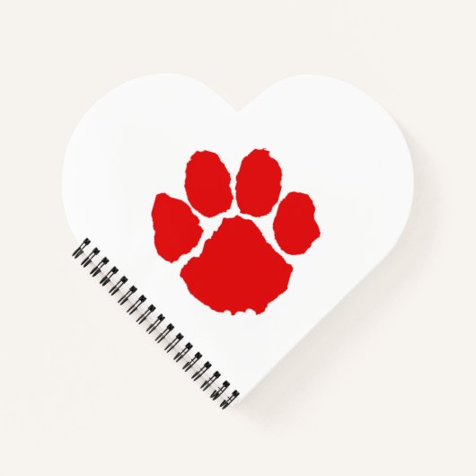 Carnet Red Paw Café (Devant)