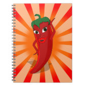 Carnet Red Pepper Superstar (Devant)