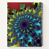 Carnet Red Rainbow Burst (Dos)