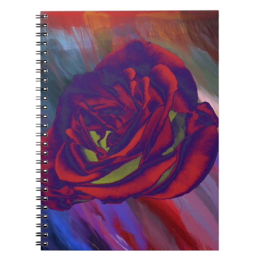 Carnet Red Rose (Devant)