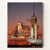 Carnet Red Sky for Space Shuttle Atlantis Launch (Dos)