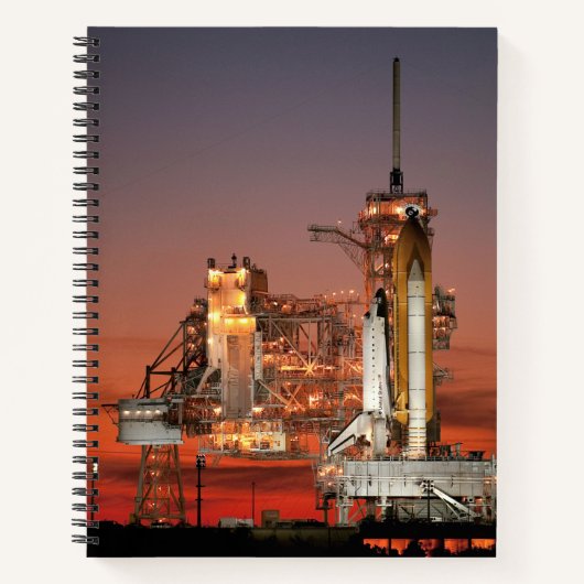 Carnet Red Sky for Space Shuttle Atlantis Launch (Devant)