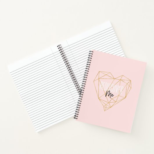 Carnet Redécouvrez-moi un gros ordinateur portable Spiral (Intérieur)