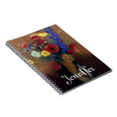 Carnet Redon : Fleurs sauvages, C1912 (Côté Droit)