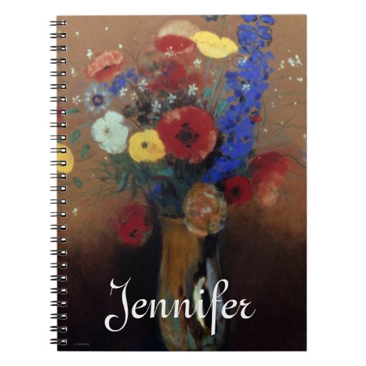 Carnet Redon : Fleurs sauvages, C1912 (Devant)