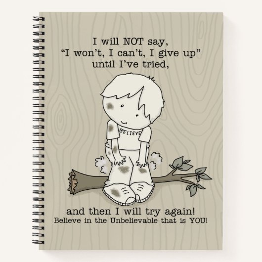 Carnet Réessayer (Devant)