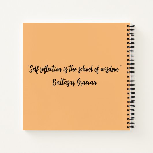 Carnet Reflections Spiral Notebook (Dos)