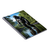 Carnet Reflet de Bigfoot musclé dans l'eau (Côté Droit)
