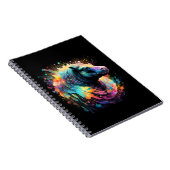 Carnet Reflets Abstraits : Hippo Colour Splash, (Côté Droit)
