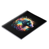 Carnet Reflets Abstraits : Hippo Colour Splash, (Côté gauche)