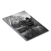 Carnet Reflets Nature Noir & Blanc (Côté Droit)