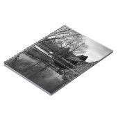 Carnet Reflets Nature Noir & Blanc (Côté gauche)