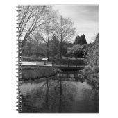 Carnet Reflets Nature Noir & Blanc (Devant)