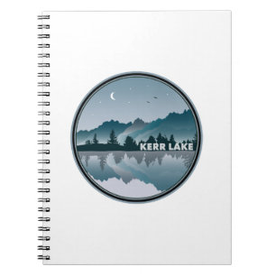 Carnet Réflexion de Kerr Lake Virginie Caroline du Nord
