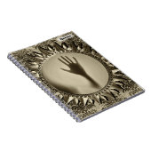 Carnet Réflexion de la main de fantôme moderne - miroir e (Côté Droit)