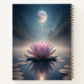 Carnet Réflexion Pleine lune - Sorcière lunaire Spirituel (Dos)