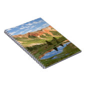 Carnet Réflexion rouge de montagne (Côté Droit)