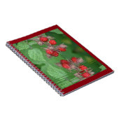 Carnet Réflexions de framboise rouge (Côté Droit)