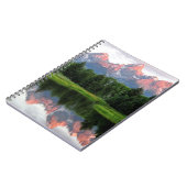 Carnet Réflexions grandes de Teton au-dessus de l'étang (Côté gauche)