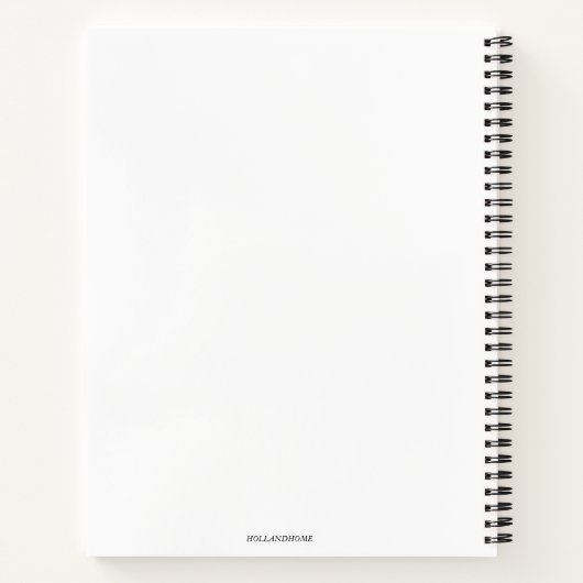 Carnet Réflexions ☂️ jour pluvieux | Note fille parapluie (Dos)