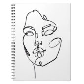 Carnet Réflexions linéaires - Face (Devant)