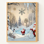 Carnet "Réflexions sur la rivière des neiges" (Dos)