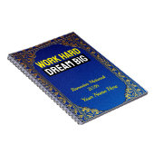 Carnet Regal Blue Book Cover 2026 (Côté Droit)