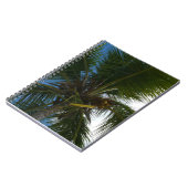 Carnet Regard sur le palmier à coco Nature tropicale (Côté gauche)