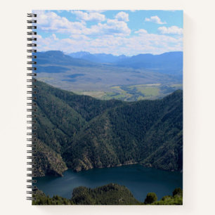 Carnet Regardant la rivière Gunnison