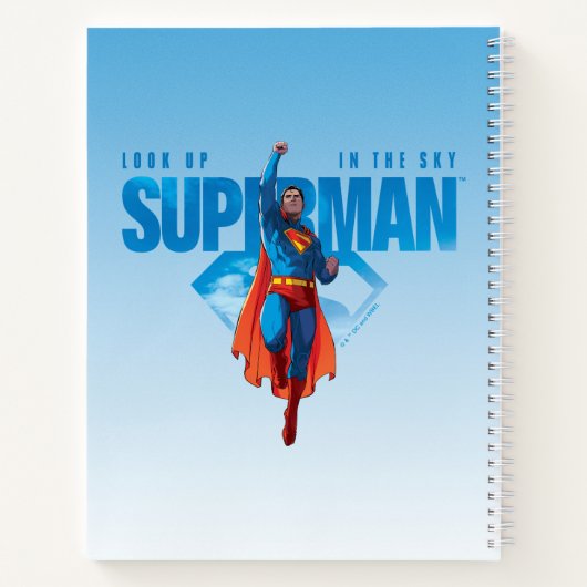 Carnet Regarde ça, Superman (Dos)