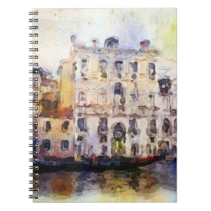 Carnet Regarde OD Venise faite dans l'aquarelle