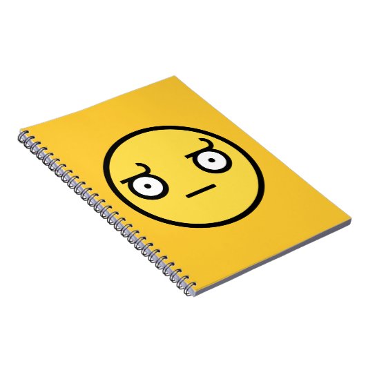 Carnet Regardez du visage de désapprobation (Côté Droit)