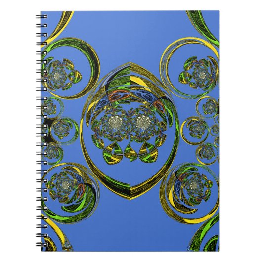 Carnet Regardez mes courbes bleues (Devant)