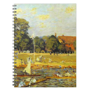 Carnet Regatta at Hampton Court Alfred Sisley Poster