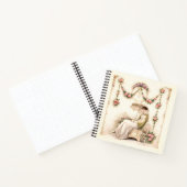 Carnet Regency Rose Garden Reading Lady (Intérieur)