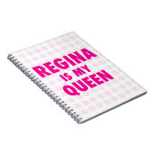 Carnet Regina est ma reine (Côté Droit)