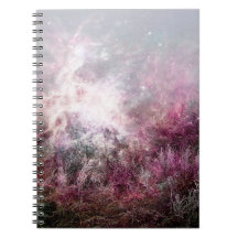 Région sauvage pourpre magique de nébuleuse de la