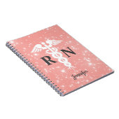 Carnet Regised Nurse Caduceus Pink (Côté Droit)