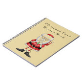 Carnet Registre des cartes de Noël (Côté gauche)