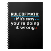 Carnet Règle de calembour de maths (Devant)