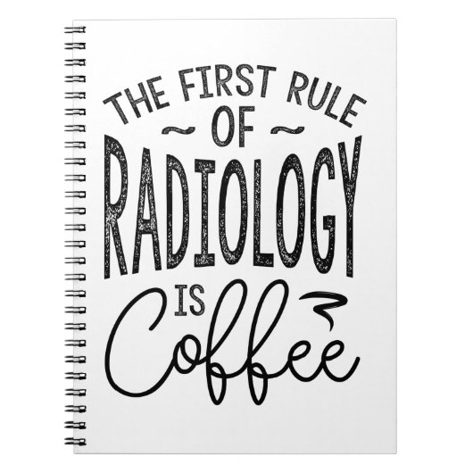 Carnet Règle De Radiologie Est Café (Devant)