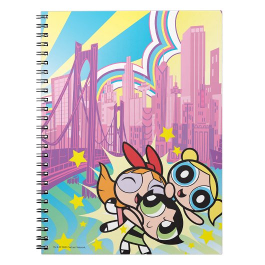 Carnet Règle Powerpuff Girls (Devant)