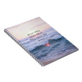 Carnet "Réglez Votre Esprit Ou Il Vous Réglera" - Bouddha (Côté Droit)
