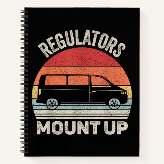 Carnet Régulateurs vintages Rétro Monter Funny Maman (Devant)