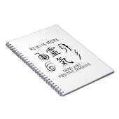 Carnet Réiki de pensée positive | Cadeaux spirituels (Côté Droit)