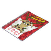 Carnet Reindeer Angel C'est la saison d'être Vegan (Côté gauche)