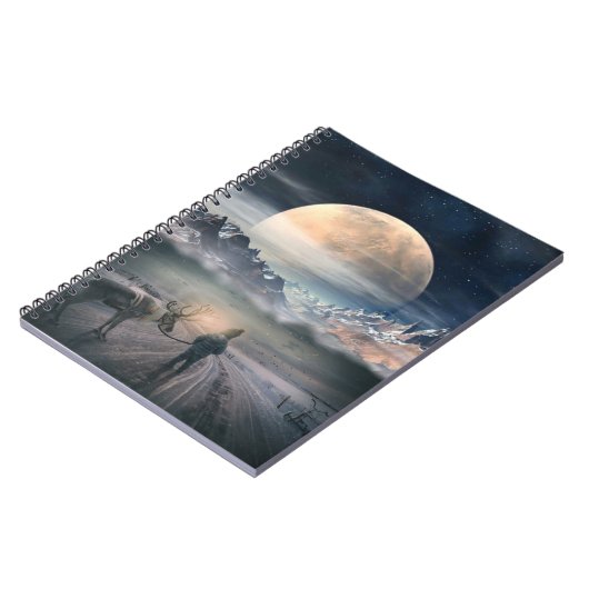 Carnet Reindeer Dawn Horizon (Côté gauche)