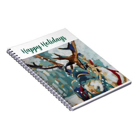 Carnet Reindeer Spiral Notebook (Côté Droit)