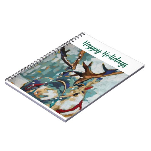 Carnet Reindeer Spiral Notebook (Côté gauche)
