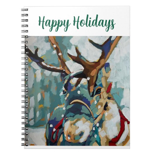 Carnet Reindeer Spiral Notebook (Devant)